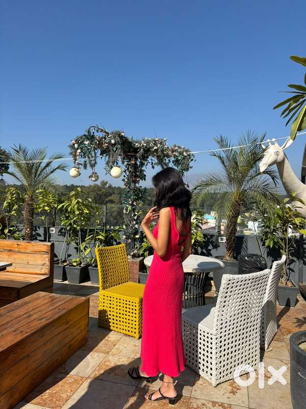 Backless dress from westside