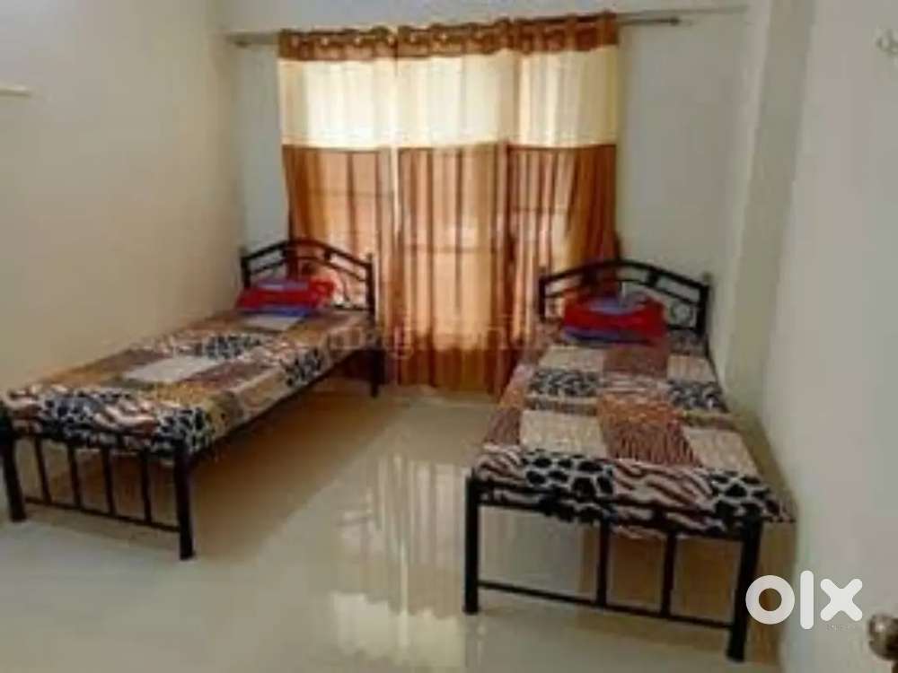 No brokerage male pg fully furnished 6000 near station malad w