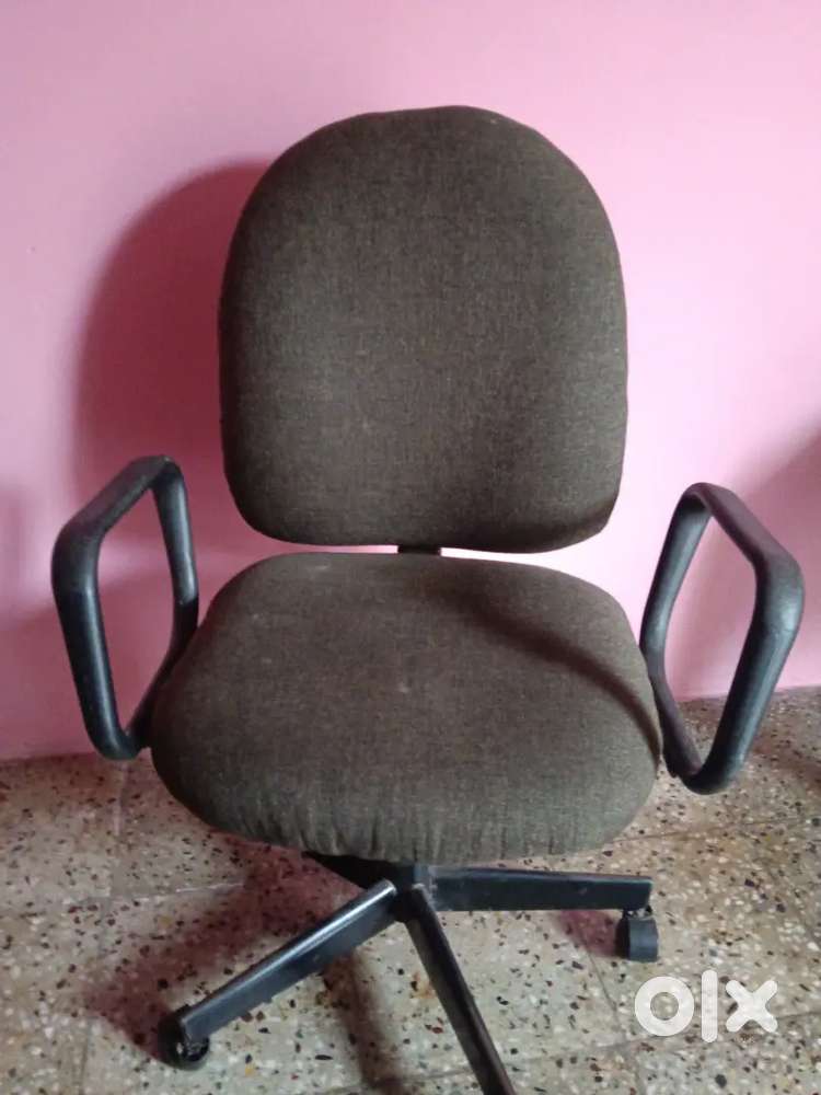 Office chair with twice piece