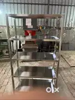 SS Storage Rack for hotels, restaurent, bar & cafe's