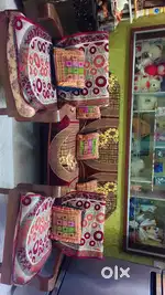 Sofa set with cushion