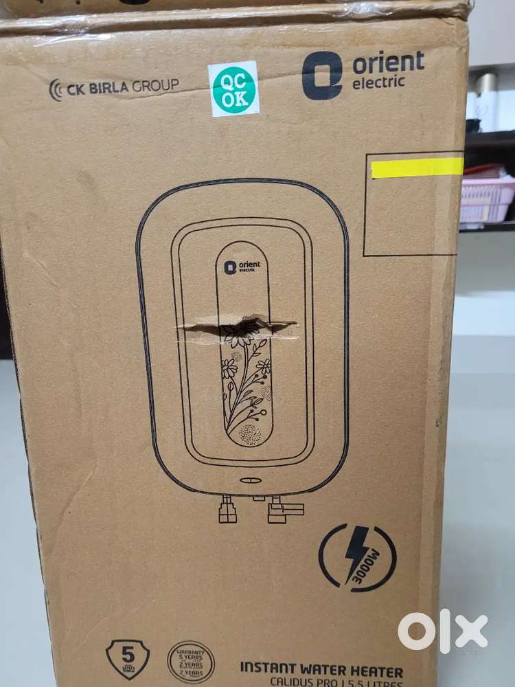 Orient 5.5L Instant Water Geyser