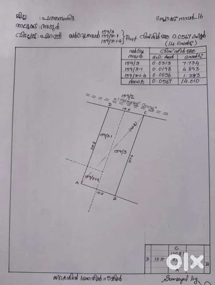 Adoor 15 cent near ADOOR POLICE STATION
