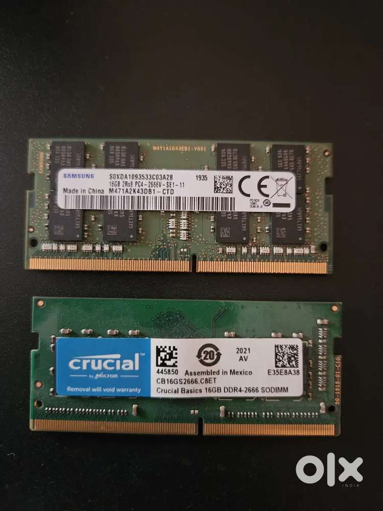 Laptop 32GB DDR4 2666 (16x2 Pieces) for sale