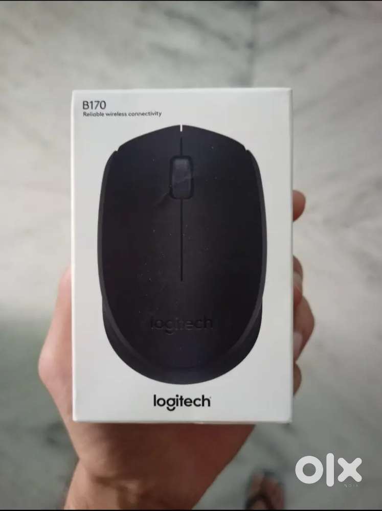 Logitech B170 Wireless Mouse with USB Receiver,(Black)