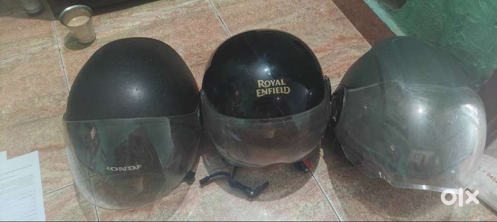 Used helmets