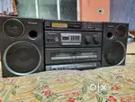 National panasonic tape music system radio