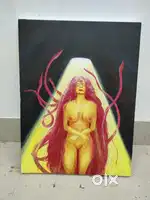 escape- acrylic Painting by my friend