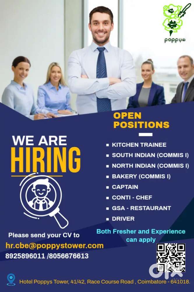 We are Hiring Receptionist, Guest Service Associate