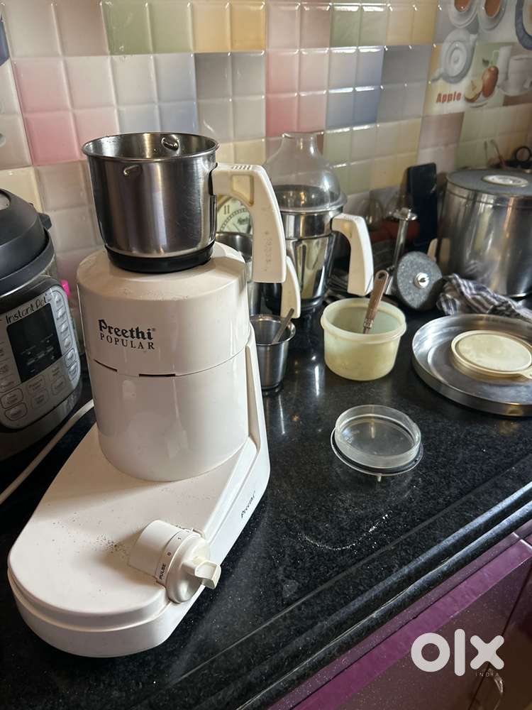 Preeti mixer two year old and Panasonic mixer five year old