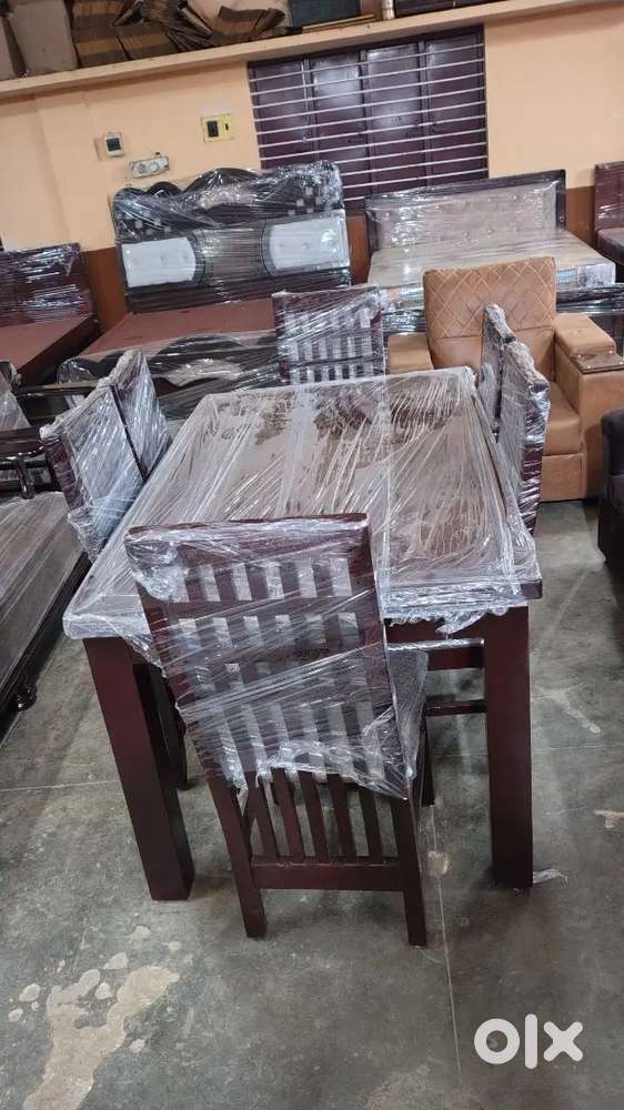 Band new asam tikka soled wooden dining table wholesale price