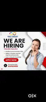 Immediate Job for Female Tellecaller - Inbound Calls