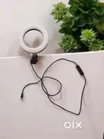 Ring light with controller usb