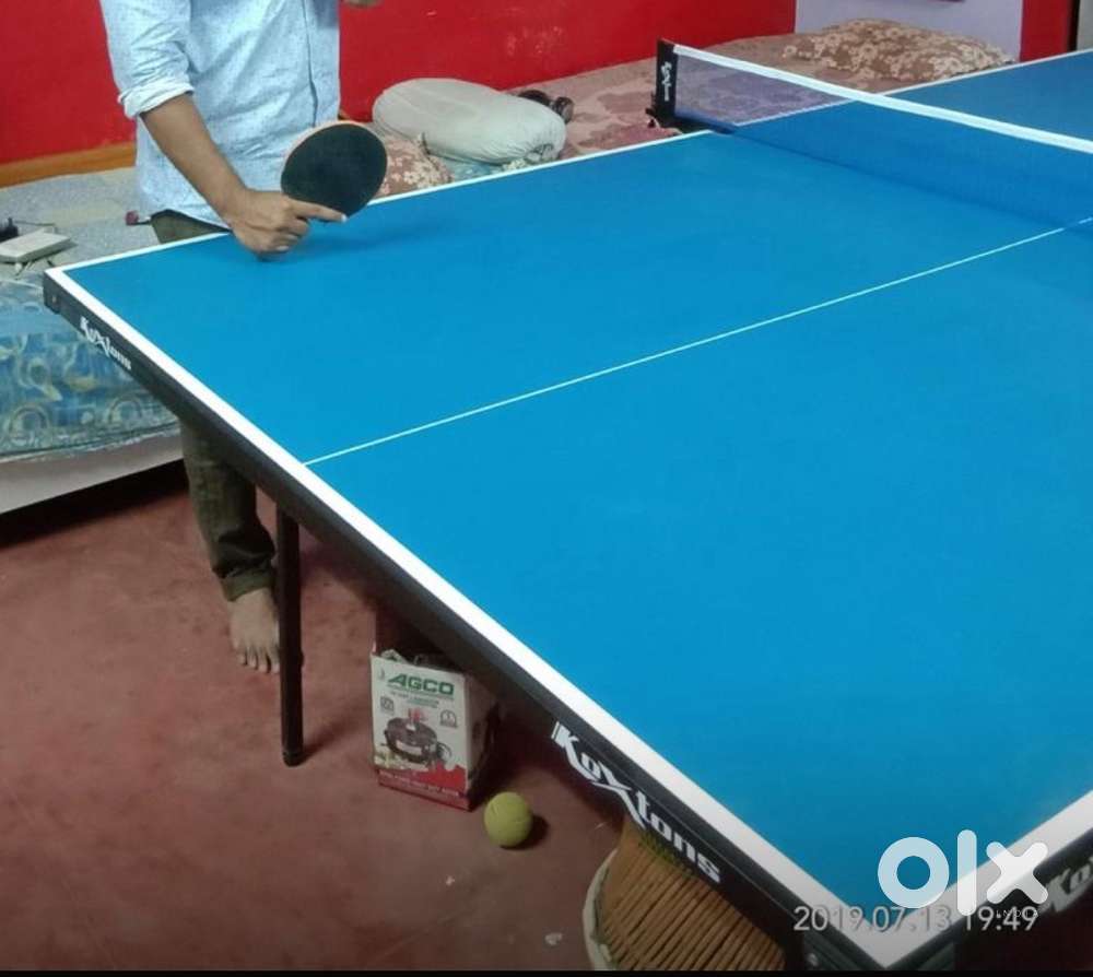 Koxton company table tennis table 4 year old like new used for clubs