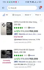Oppo find X8 New phone