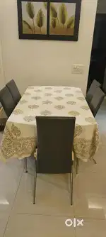 Dining table with chair