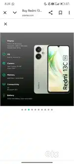 Selling Redmi 13 C 5g 6+6 … 128