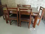 DINNING TABLE & SOFA SET with CENTER TABLE. FOR SALE SEPARATELY ALSO