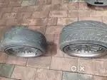 15 inch alloys with low profile tyre (8 hole)
