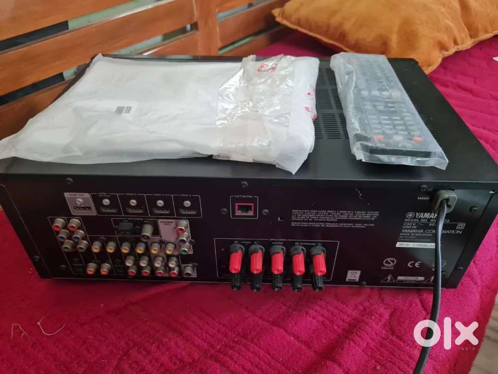 Yamaha AV receiver and JBL mono amp for sale