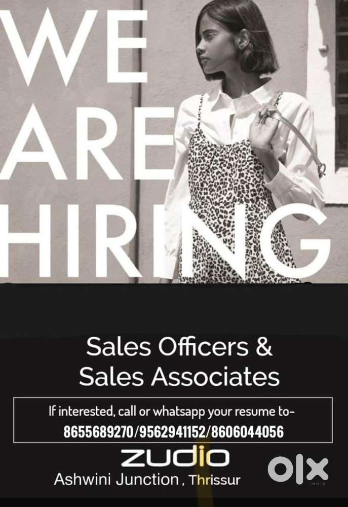 URGENT VACANCY SALES STAFF