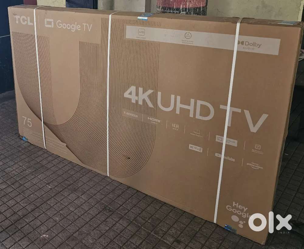 New TCL 75 Inch 4k Tv