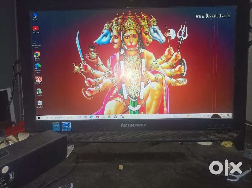 Lenova all in one only 6000 rs with table faianal bhav he