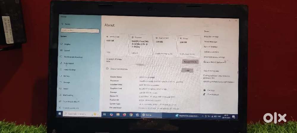 Lenovo ThinkPad laptop