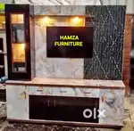 Hamza Furniture New look designer stylish particle wood Tv unit 6by6