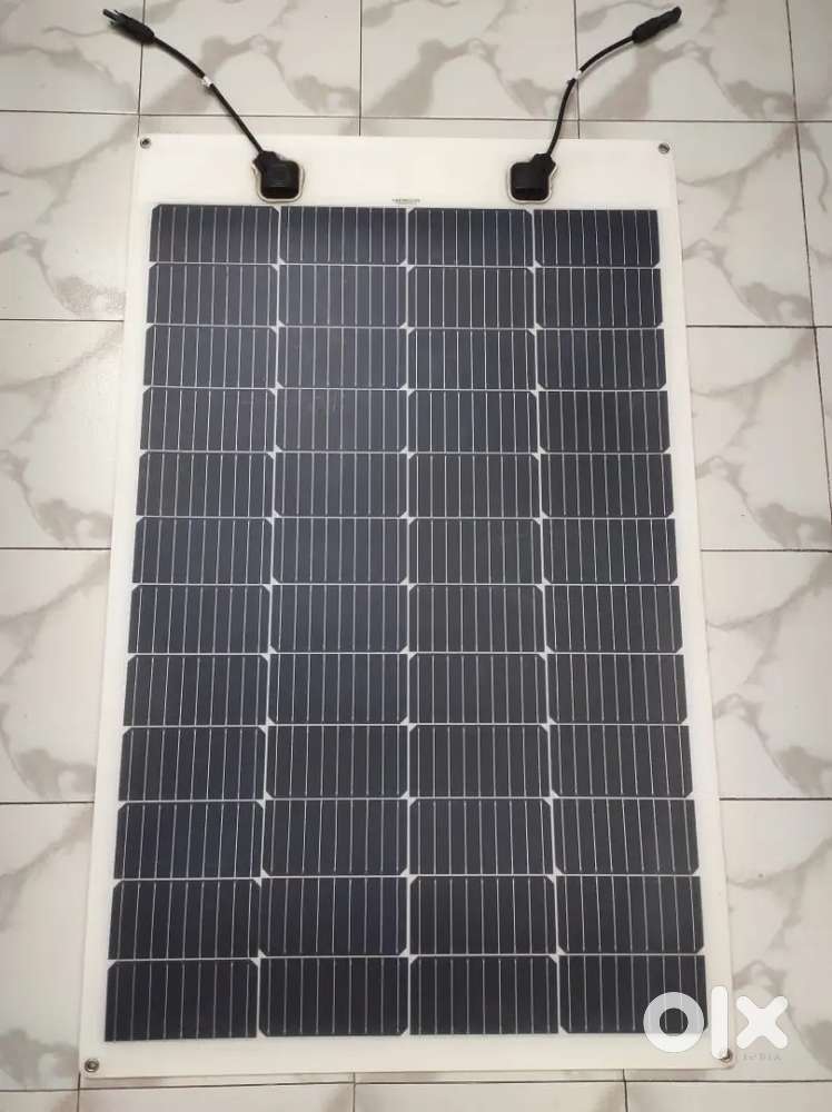 Waaree flexibile solar panel 140W Rs. 4000 for one panel.