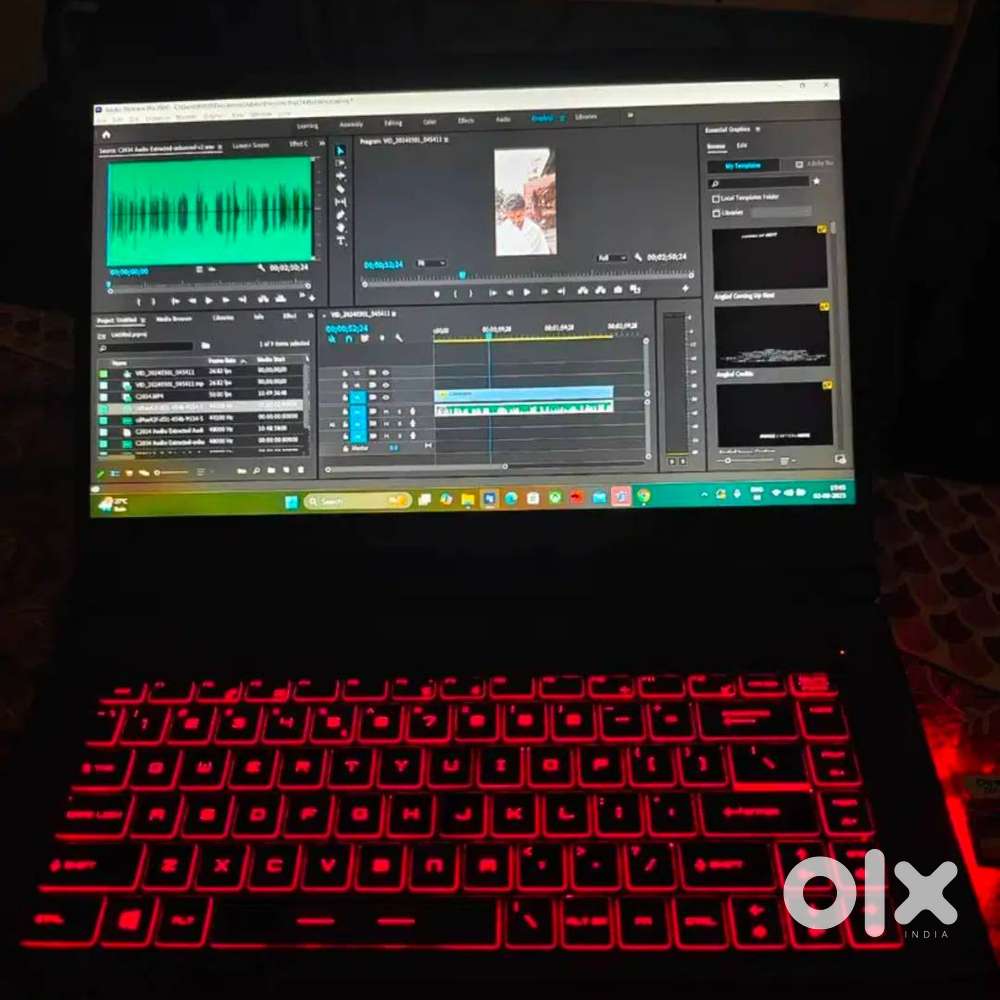 MSI gf 63 laptop