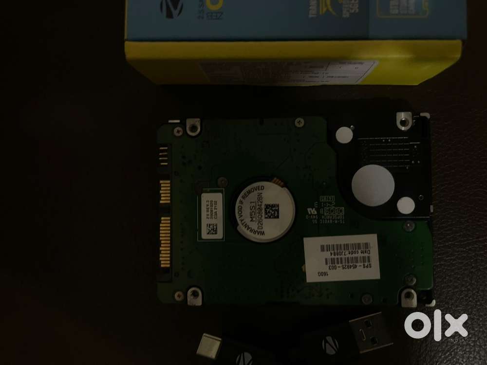 SSD encloser, Genuine Zebronics, USB-3.1 with free 160gb hard drive