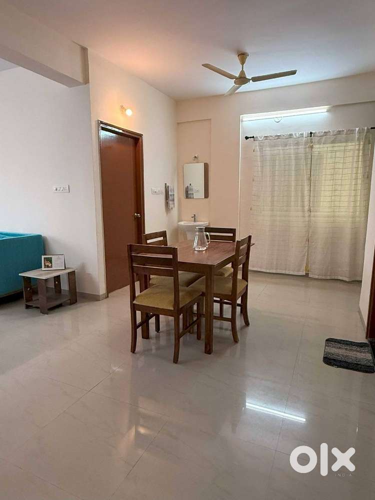 3BHK Semifurnished apartment available for rent immediately