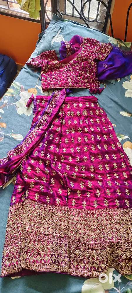 Beautiful stitched lehenga