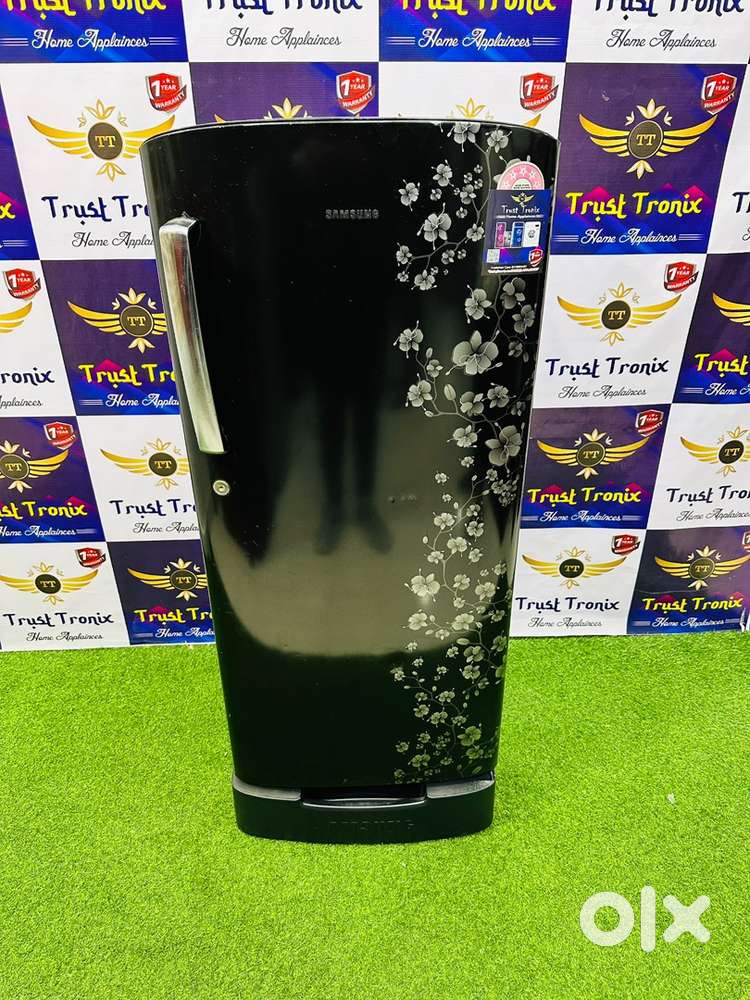 Flowery Desgin Samsung With in Built Stand and try Single Door Fridge