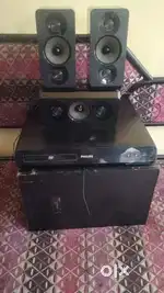 Philips Tower speaker  5.1. 1000watts and Cycle & swing mechine