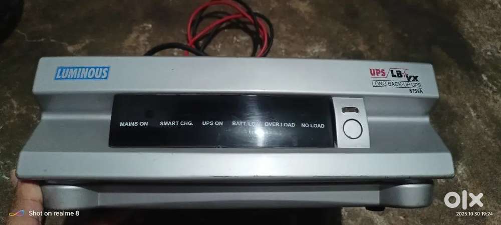 Luminous Inverter 850VA - Excellent

Working Condition, Ready to Use