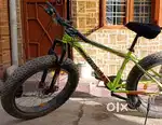 Hercules fat bike 21 gears double disc break all good condition