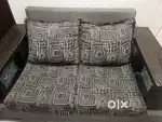 Brown colour sofa