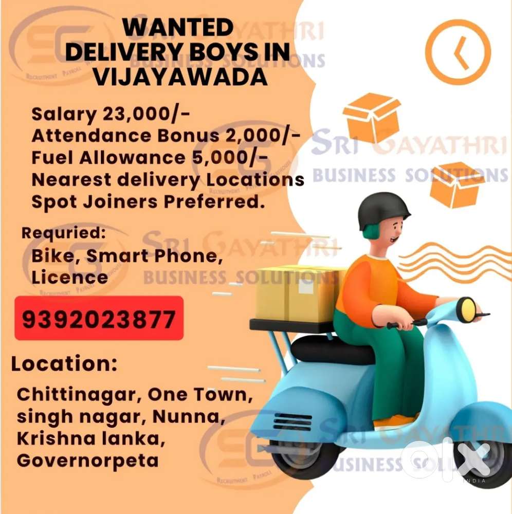 Vijayawada delivery boys