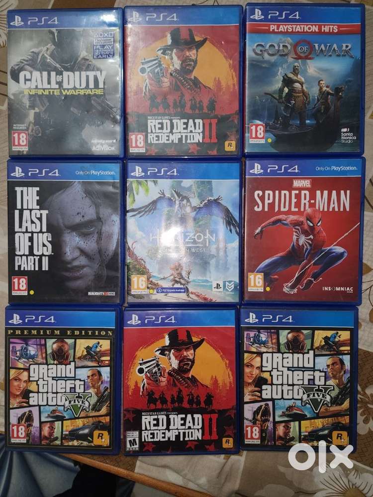 PS4 & PS5 GAMES  &  CONSOLES AVAILABLE FOR SALE