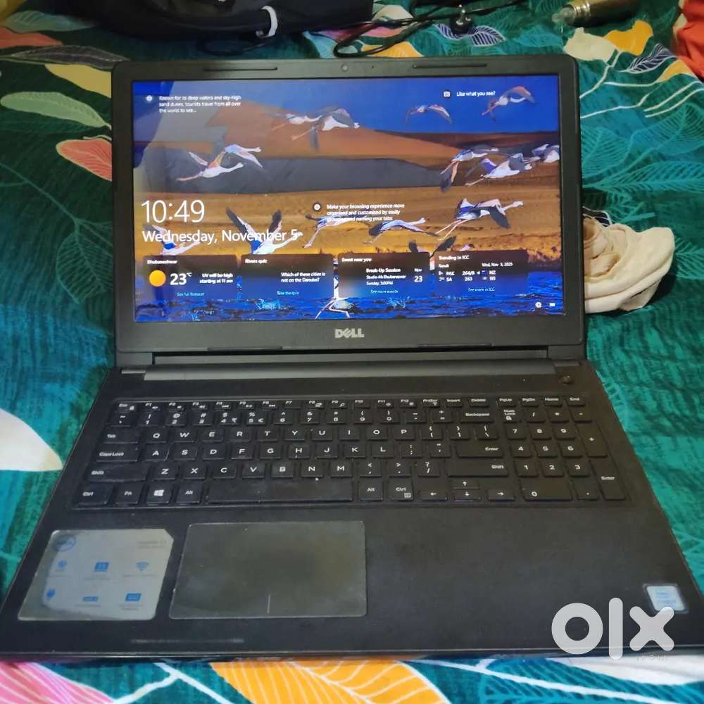 Laptop dell new condition