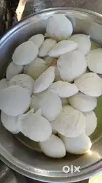 Worker at Idly Factory
