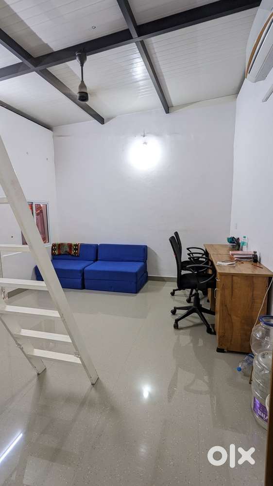 Office space cum Accomodation with AC and bathroom @ ground floor