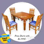 New Wooden dining tale set sale 489