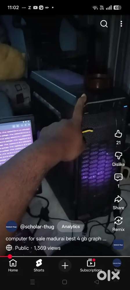 Cheap gaming Computer madurai 4gb graphics card