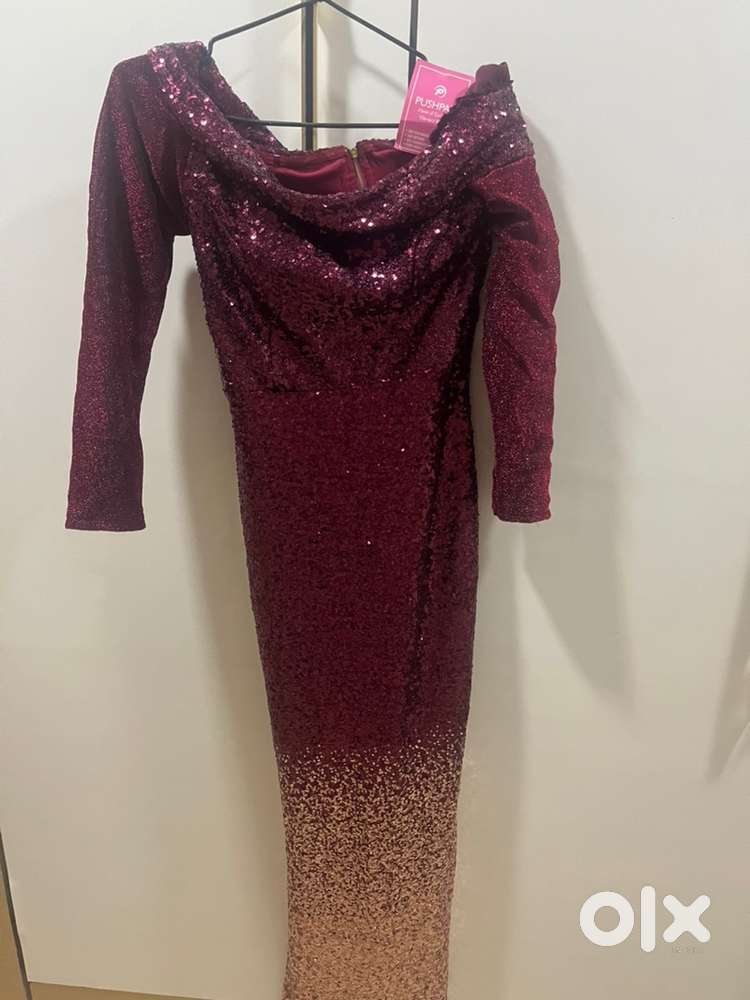 Fish cut party wear gown