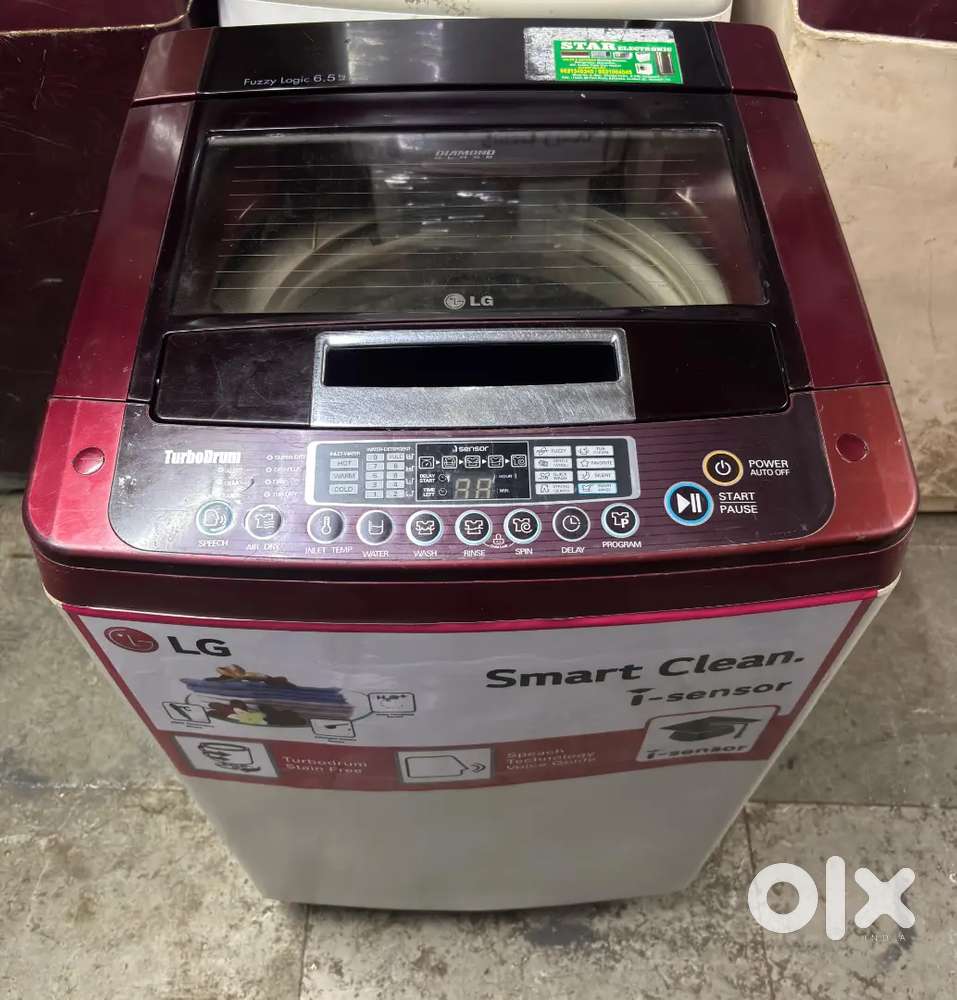 L.G turbo 6.5 kg fully automatic washing machine