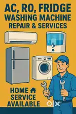 AC, Fridge, RO, Washing machine, Repair & service - Home Service okk