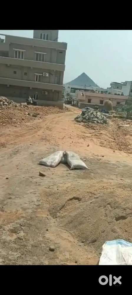 Aganampudi NH16 National heighway ki walkble distance lo open plots